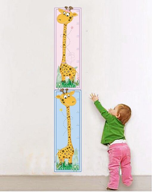 Muursticker-Giraffe-Groeimeter-810x1024