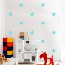 Exclusive Muursticker Sterren (Baby Blauw)