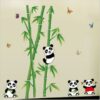 Muursticker Bamboe Panda Beren
