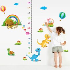 Muurstickers Lieve Dino's Groeimeter