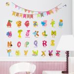 Muursticker Dieren Letters