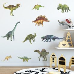 Muursticker 11 Kleine Dinosaurussen