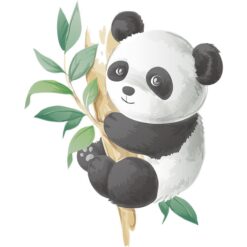 Panda Muurstickers