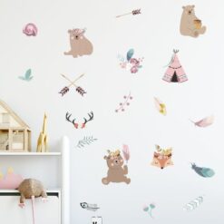 Muursticker Dieren met Veren