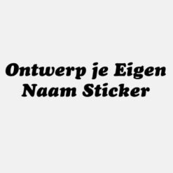 Naam Sticker Kinderkamer